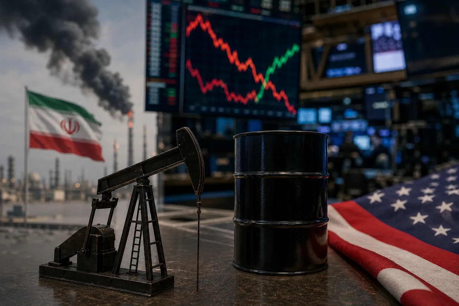 US strikes on Iran send oil higher and stocks lower as rate fears grow